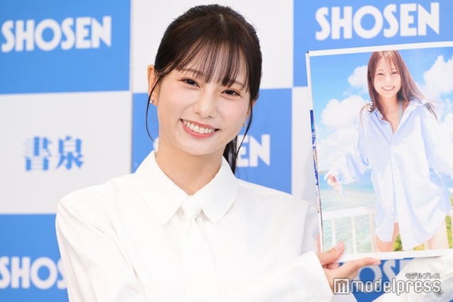 1st写真集 「PALETTE」発売記念会見に出席した林祐衣（C）モデルプレス