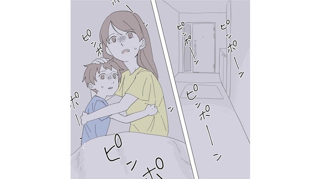 寝静まった夜、何度もインターホンが鳴る。夫の出張中、悪意のある嫌がらせを受ける【不明確な悪意～引っ越し先はママ友地獄～１ #５】