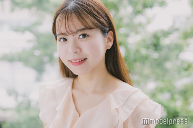 モデルプレスのインタビューに応じた福田真鈴さん（C）モデルプレス
