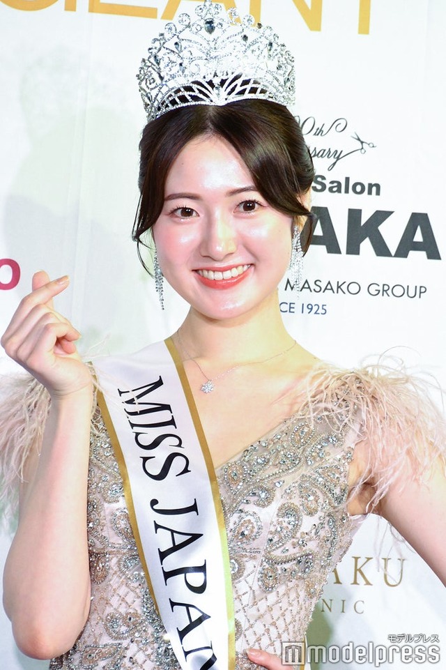 「2025ミス・ジャパン」日本大会グランプリに輝いた仲道真理子さん（C）モデルプレス