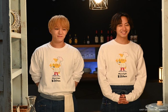 神山智洋、中村海人「ミッドナイト屋台2～ル・モンドゥ～」最終話より（C）NTT DOCOMO，INC.／東海テレビ