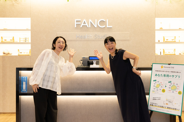 よく「糖化」というけれど自分の糖化度はわからない…と思ってたら、「ファンケル 銀座スクエア」で更年期世代の気になる項目まとめてチェックできました！