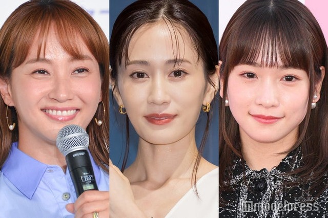 藤本美貴、前田敦子、川栄李奈（C）モデルプレス