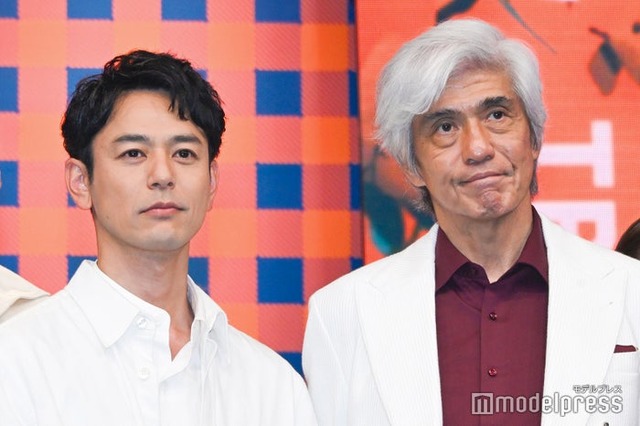 「TBS DRAMA COLLECTION 2025 Autumn！」に出席した妻夫木聡、佐藤浩市（C）モデルプレス