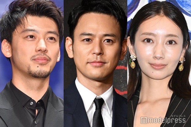 竹内涼真、妻夫木聡、波瑠（C）モデルプレス