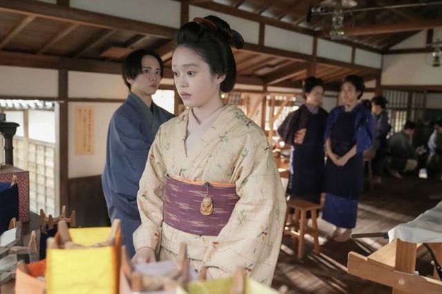 板垣李光人、高石あかり「ばけばけ」第6話（C）NHK