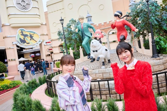 種﨑敦美、早見沙織／画像提供：ユニバーサル・スタジオ・ジャパン
