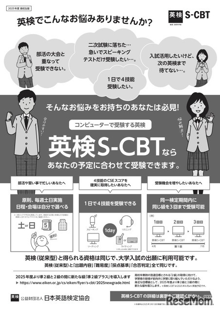英検S-CBTについて