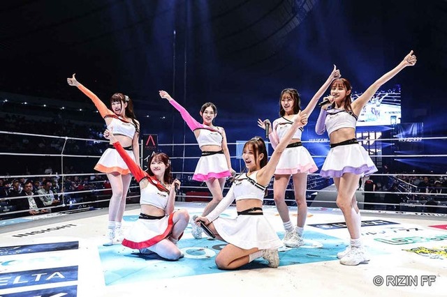 「「RIZINガール」過去の活動の様子／提供画像