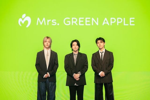 Mrs. GREEN APPLE（提供写真）
