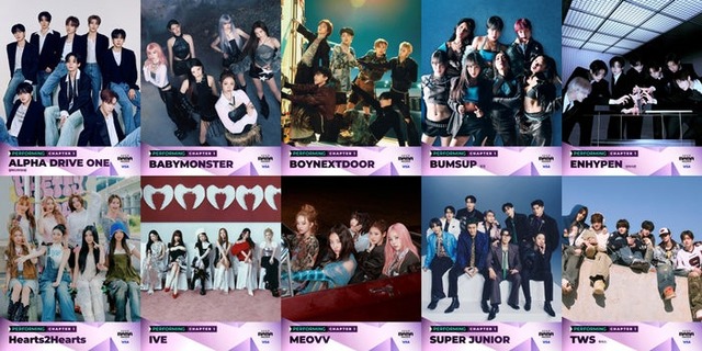 「2025 MAMA AWARDS」第1次ラインナップ（提供写真）
