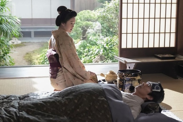 高石あかり、堤真一「ばけばけ」第13話（C）NHK