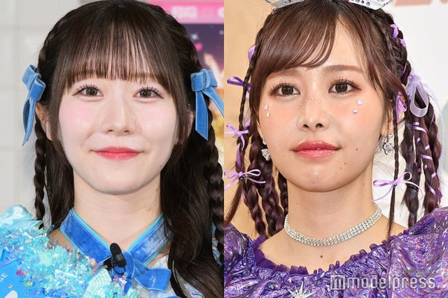 真中まな、仲川瑠夏（C）モデルプレス