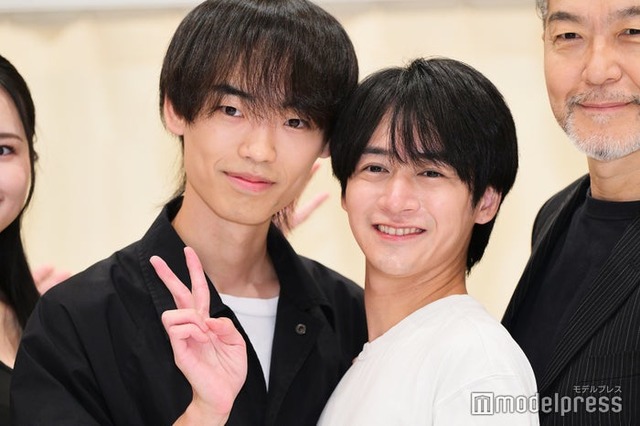 「THE GIFT」稽古場取材に出席した中村浩大、藤井直樹（C）モデルプレス