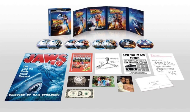 『バック・トゥ・ザ・フューチャー トリロジー 40th アニバーサリー・デラックス・エディション　4K UHD ＋ ブルーレイ セット』