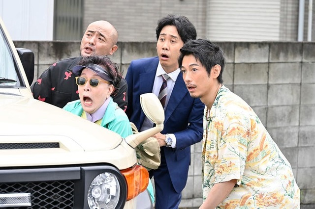 宇野祥平、高畑淳子、大泉洋、ディーン・フジオカ「ちょっとだけエスパー」第2話（C）テレビ朝日
