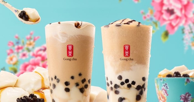 台湾豆花 パール ミルクティー／ジェラッティー（提供写真）