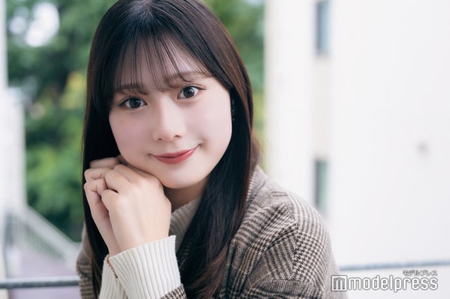 モデルプレスのインタビューに応じた渡邉果菜さん（C）モデルプレス