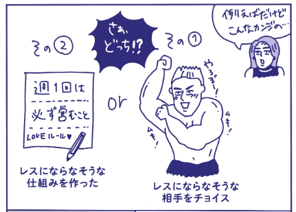 レスにならない「はず」で選んだ今の夫なのに私に女性用風俗を勧めた理由「自分も通いたいから？」【マンガ女性用風俗】