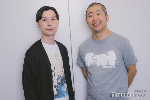 モデルプレスのインタビューに応じたハライチ（岩井勇気・澤部佑）／（C）モデルプレス