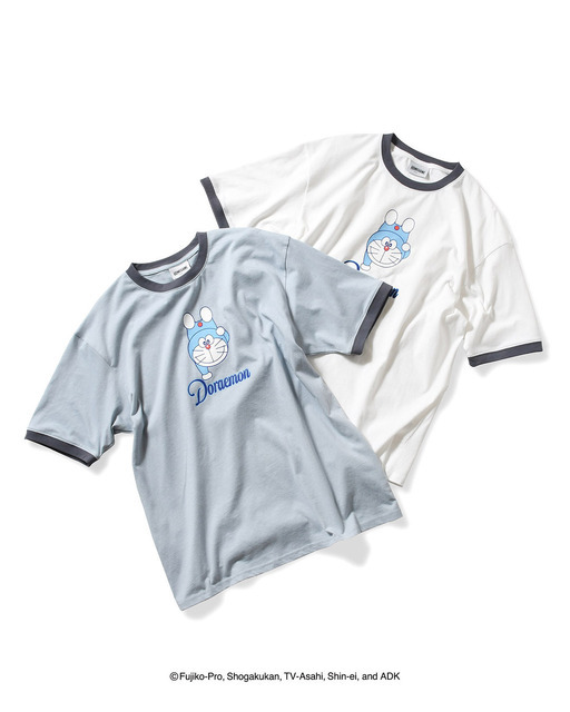 [DORAEMON RINGER TEE] S-XXL/¥5,500-(IN TAX)