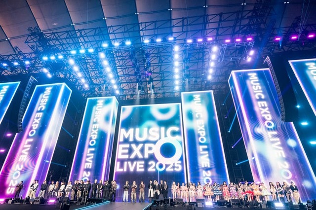 「MUSIC EXPO LIVE 2025」オープニングの様子（C）MUSIC EXPO LIVE 2025実行委員会