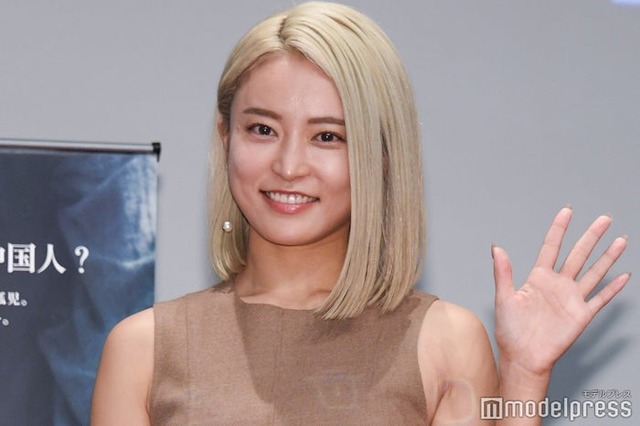 「名無しの子」完成披露試写会トークイベントに出席した小島瑠璃子（C）モデルプレス