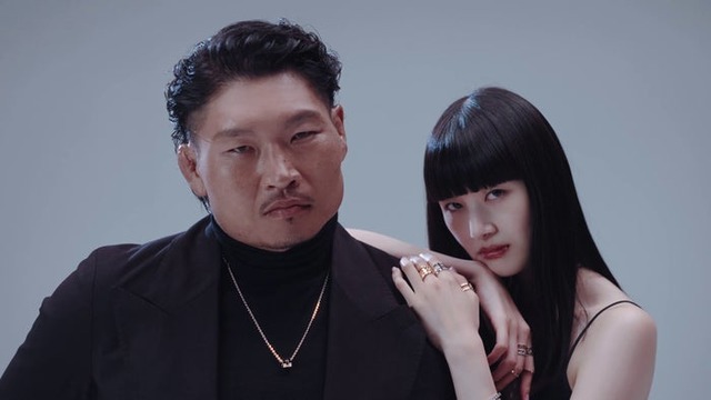 稲垣啓太選手、新井貴子（提供写真）