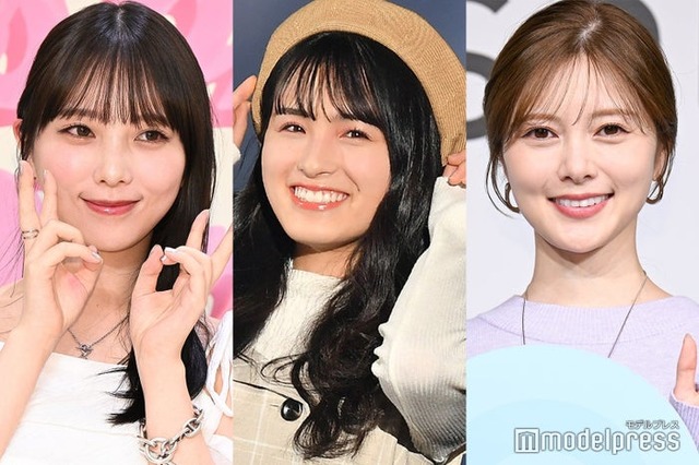 与田祐希、大園桃子、白石麻衣（C）モデルプレス