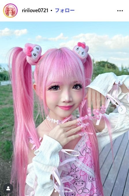 りりぴInstagramより