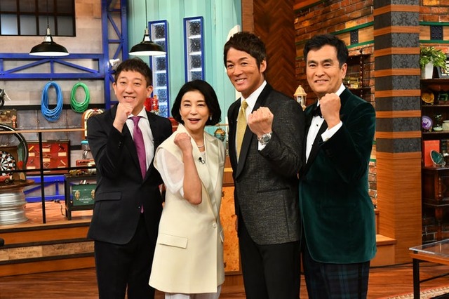 高橋茂雄、高嶋ちさ子、長嶋一茂、石原良純（C）テレビ朝日