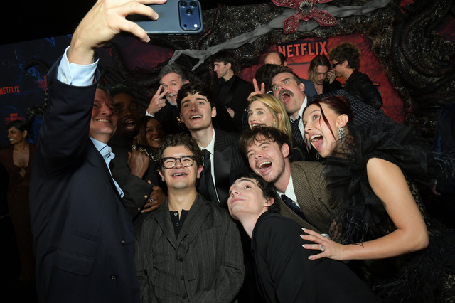 Netflixシリーズ「ストレンジャー・シングス 未知の世界5」LAプレミア