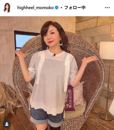 ハイヒール・モモコInstagramより