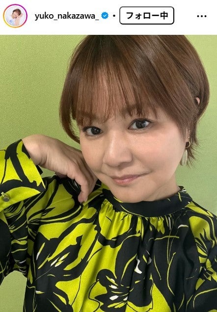 中澤裕子Instagramより
