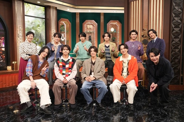 timelesz、有働由美子、松下洸平、吉村崇（C）日本テレビ