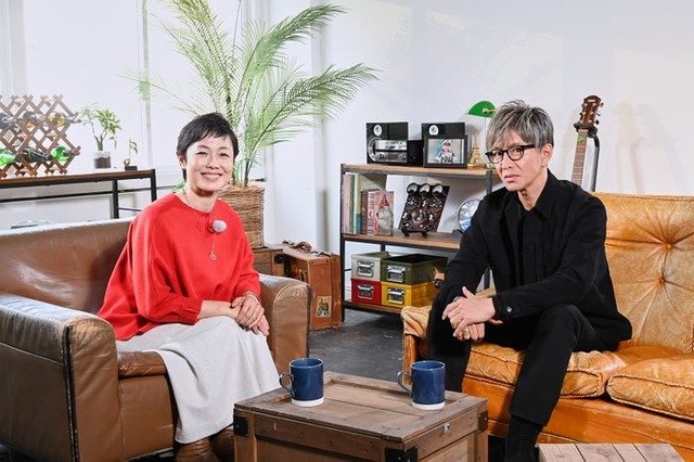 有働由美子、木村拓哉（C）テレビ朝日