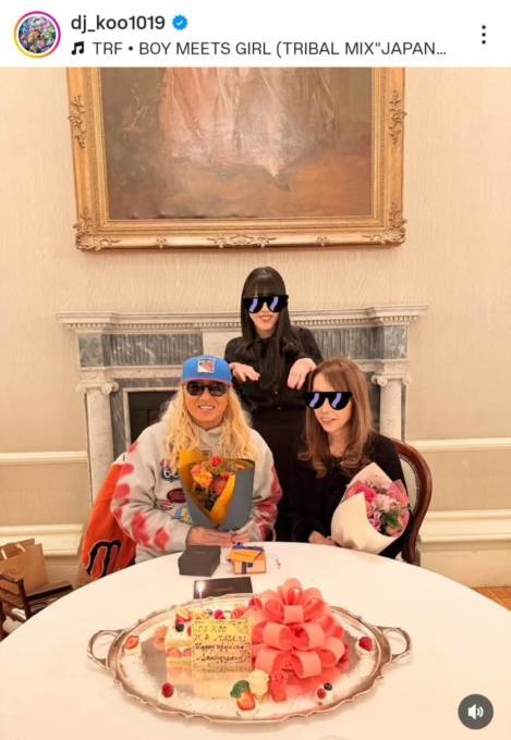 DJ KOO、妻との36回目の結婚記念日を報告！娘からはお祝いの豪華ディナー「感謝しかないです！」