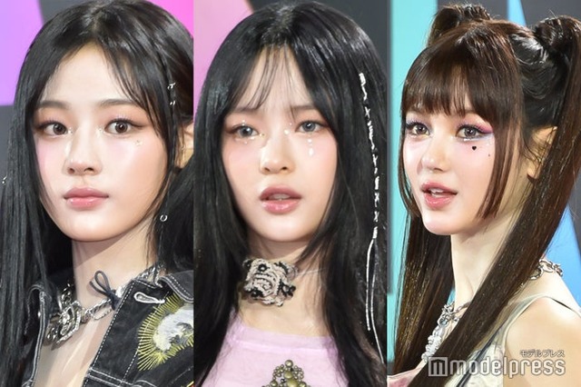 ミンジ、ハニ、ダニエル／NewJeans（C）モデルプレス