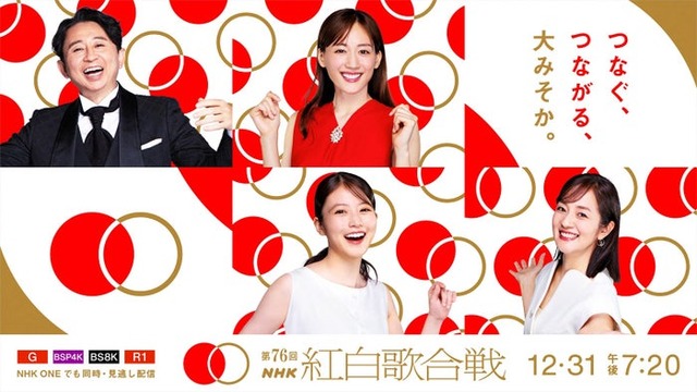 「第76回NHK紅白歌合戦」キービジュアル（C）NHK