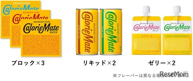 カロリーメイト スペシャルボックスの内容