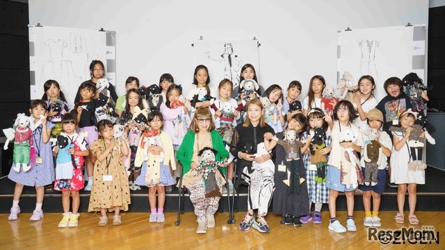 「こどもファッションプロジェクト」のようす