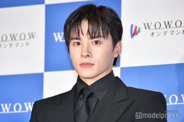 「連続ドラマＷ シャドウワーク」完成報告会に出席した川西拓実（C）モデルプレス