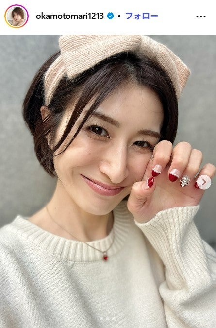 おかもとまりInstagramより