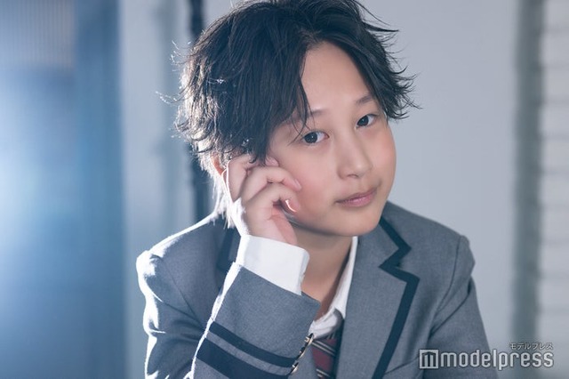 モデルプレスのインタビューに応じた松田爽獅くん（C）モデルプレス