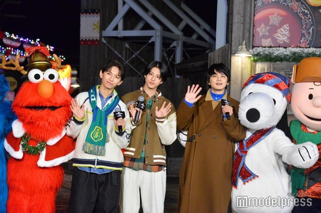 （右から）北村匠海、阿久根温世、竹野世梛（C）モデルプレス