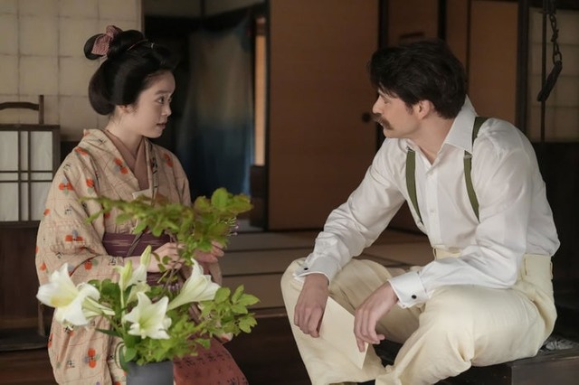 高石あかり、トミー・バストウ「ばけばけ」第39話（C）NHK