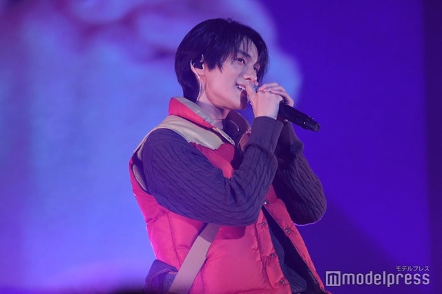 ファンミで初歌唱する山下幸輝（C）モデルプレス