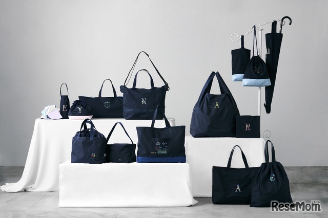 軽量撥水雑貨「Azurite NAVY’S」シリーズ