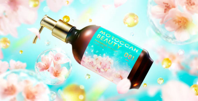 モロッカンビューティ、“香水シャンプー”第三弾！一足早い春をお届けする「サクラの香り」が数量限定で登場！