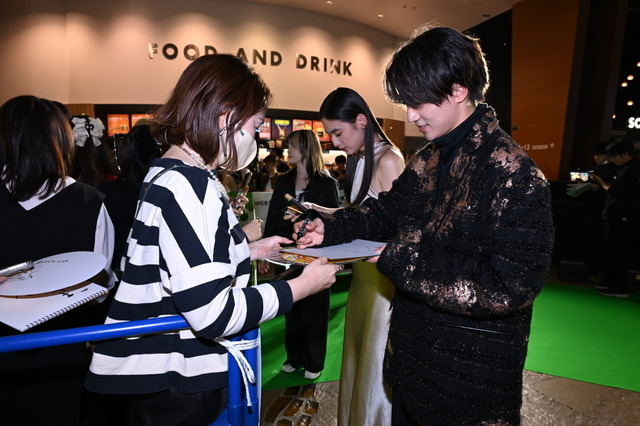 グリーンカーペット『WIND BREAKER／ウィンドブレイカー』完成披露　©にいさとる／講談社 ©2025「WIND BREAKER」製作委員会